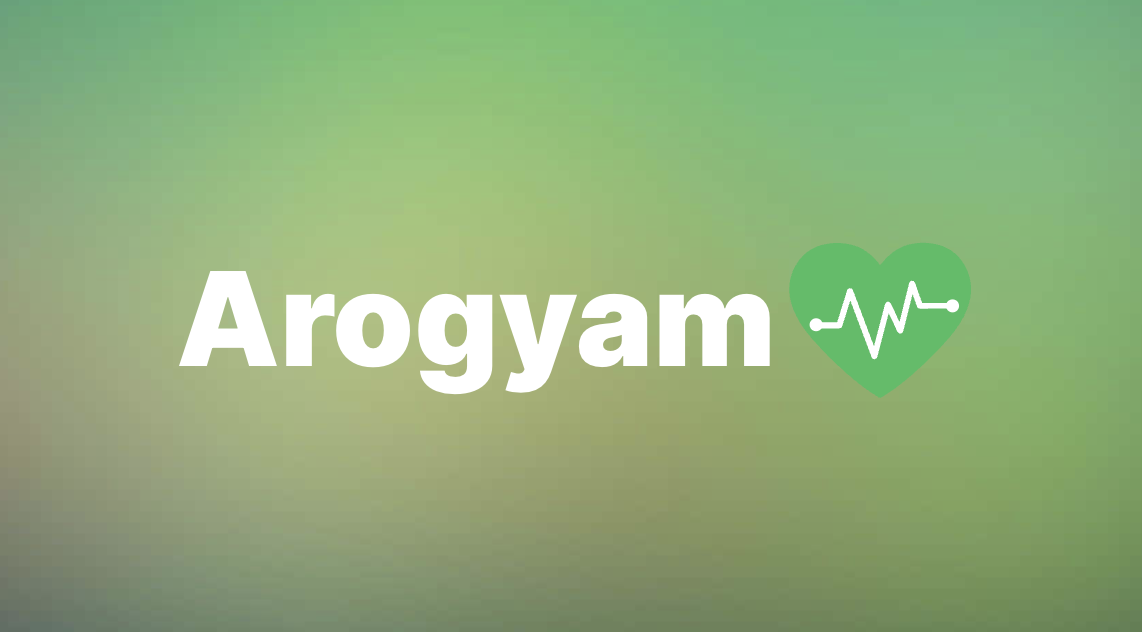 Screenshot of Arogyam.Health